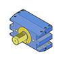 VDI40 FORM C4 TURNING HOLDER QUADRUPLE x4 H=25 mm L=98 mm